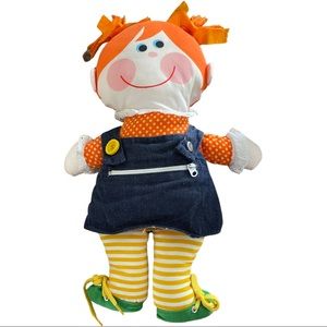 Vintage 1976 Dressy Bessy Doll playskool learning